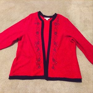 Women's 2x sweater cardigan